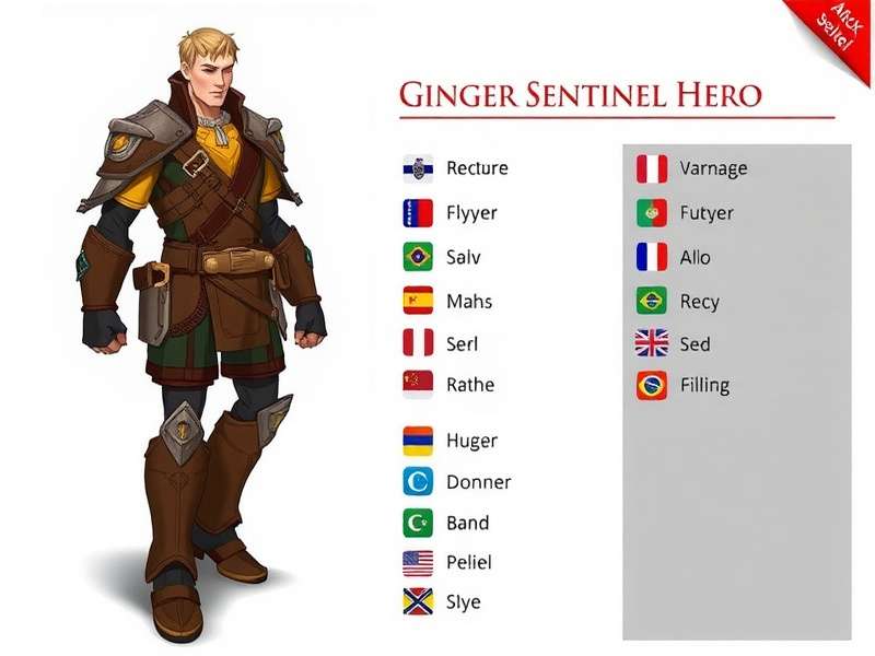 Multiple Indian Languages in Ginger Sentinel Hero Ginger Sentinel Hero Language Selection